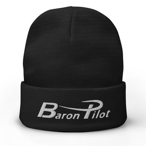 Embroidered Baron Pilot Beanie (More Colors)
