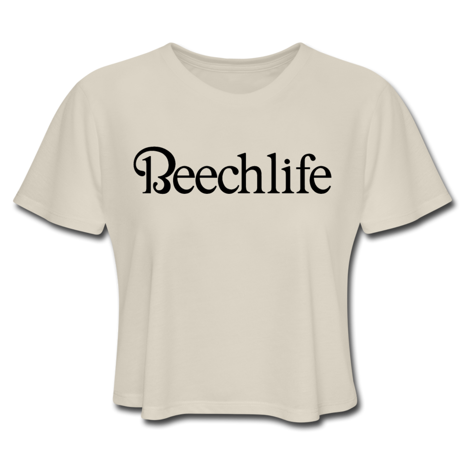 Women's Cropped T-Shirt - dust
