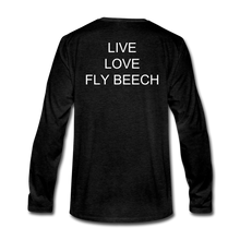 Men's Live Love Fly Long Sleeve T-Shirt - charcoal gray