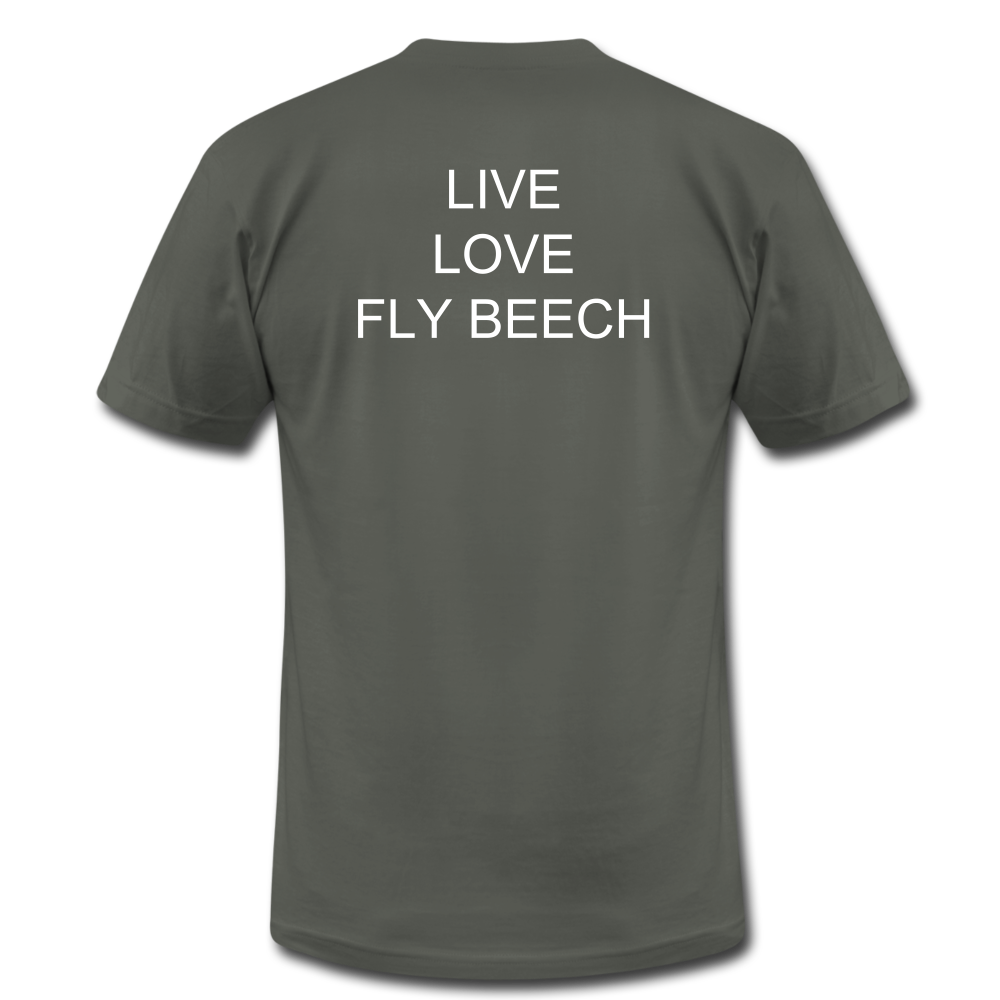 Men's Live Love Fly Short Sleeve T-Shirt - asphalt