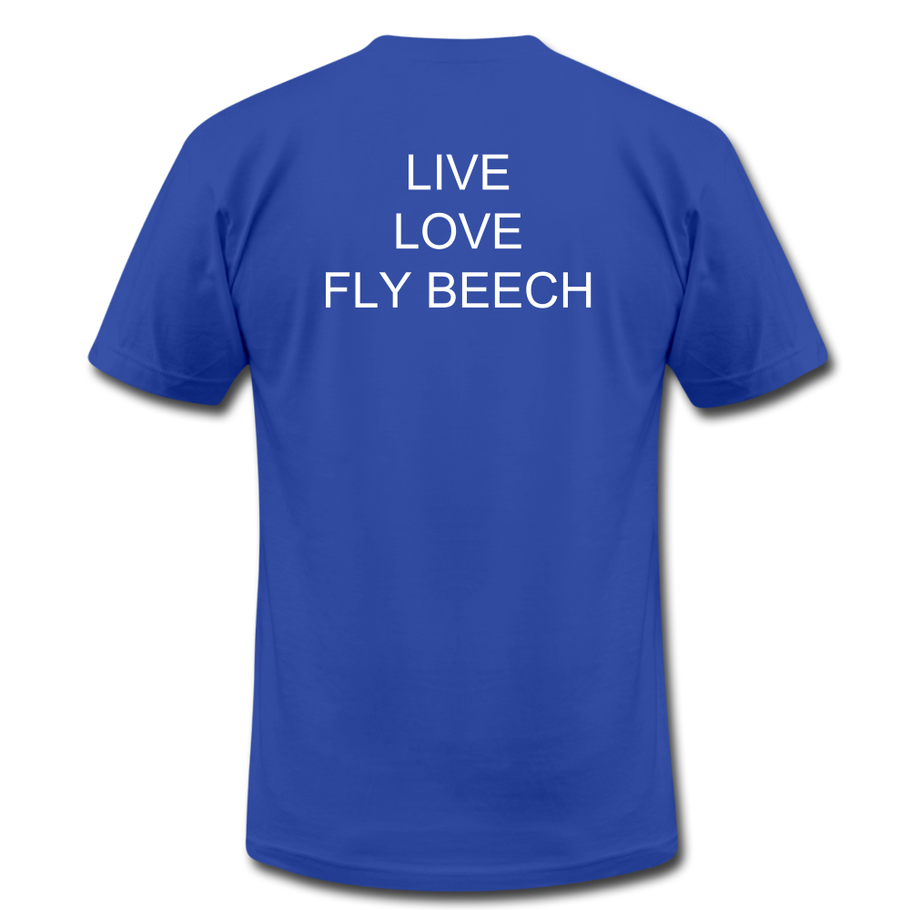 Men's Live Love Fly Short Sleeve T-Shirt - royal blue