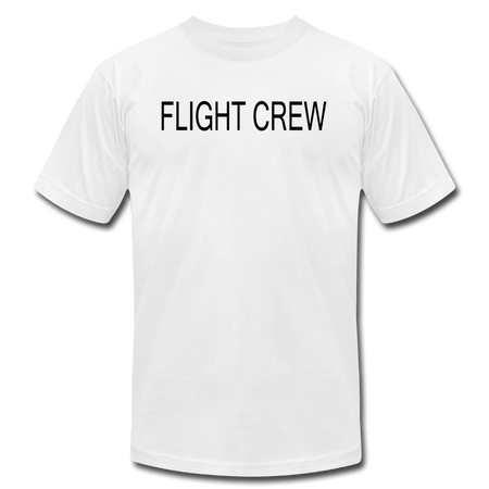 Men's Flight Crew Short Sleeve T-Shirt - white