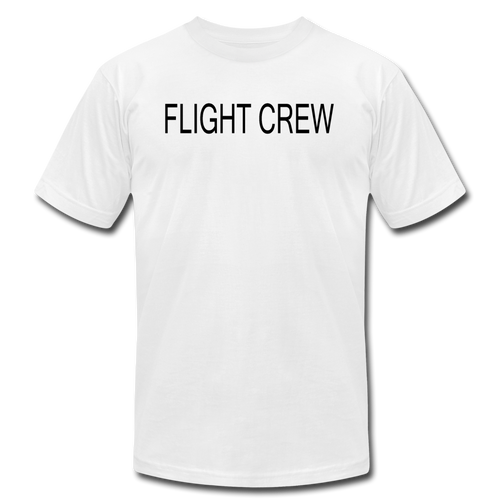 Men's Flight Crew Short Sleeve T-Shirt - white
