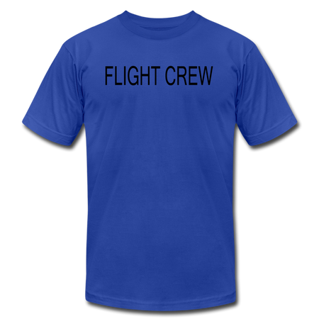 Men's Flight Crew Short Sleeve T-Shirt - royal blue