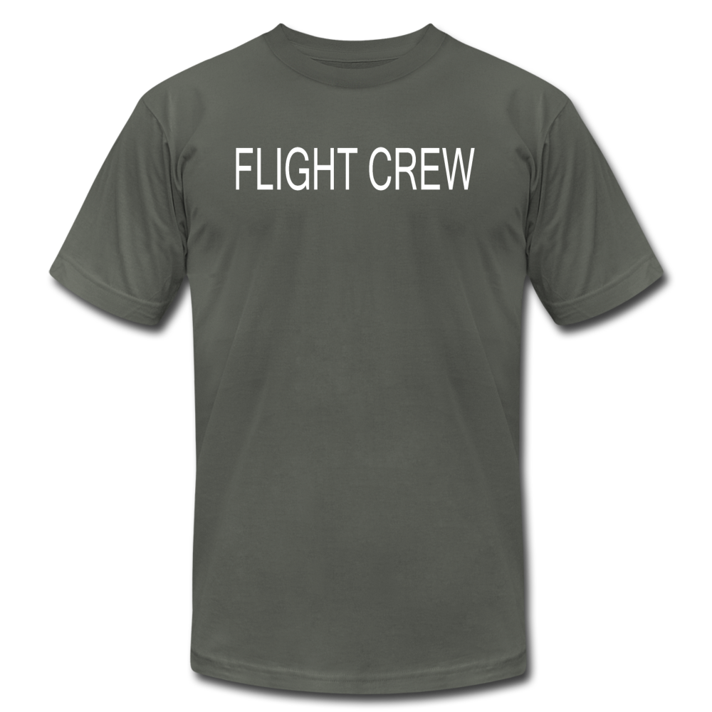 Men's Flight Crew Short Sleeve T-Shirt - asphalt