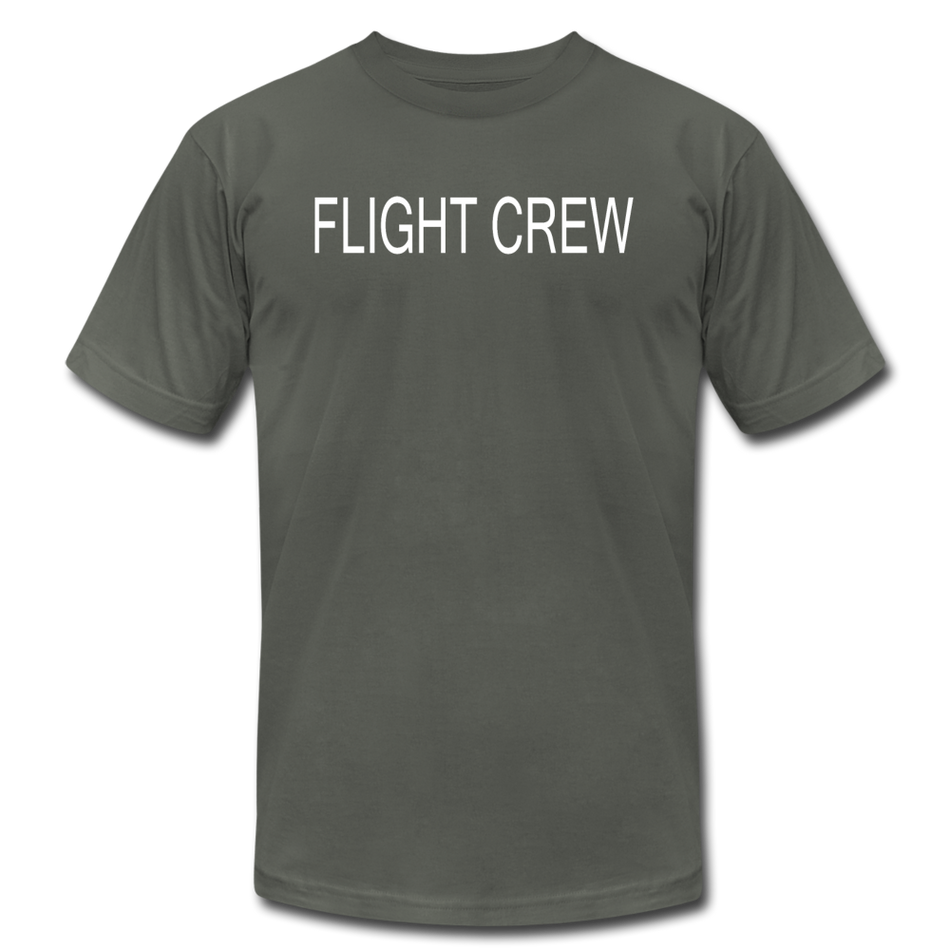 Men's Flight Crew Short Sleeve T-Shirt - asphalt