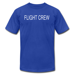 Men's Flight Crew Short Sleeve T-Shirt - royal blue
