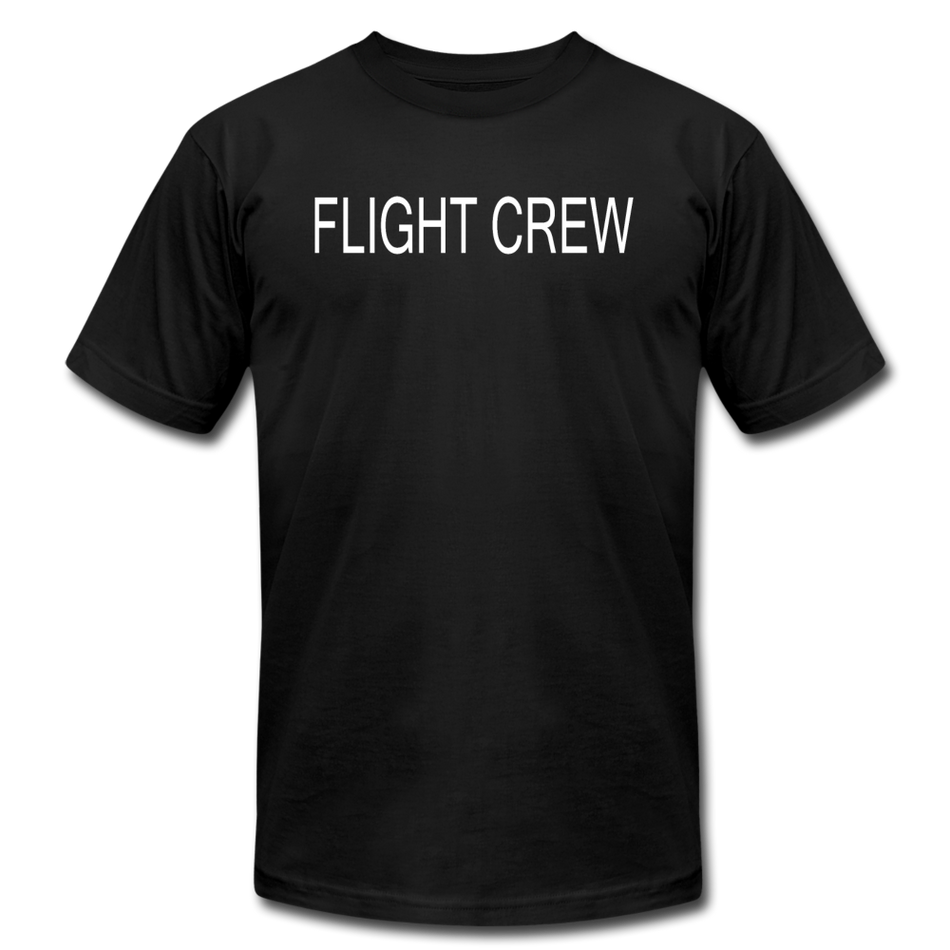 Men's Flight Crew Short Sleeve T-Shirt - black