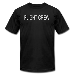 Men's Flight Crew Short Sleeve T-Shirt - black