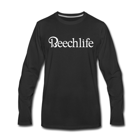 Men's Beechlife Long Sleeve T-Shirt (More Colors) - black