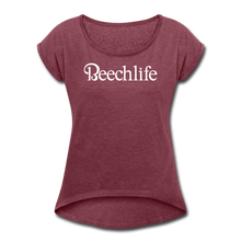 Women's Beechlife Short Sleeve T-Shirt (More Colors) - heather burgundy