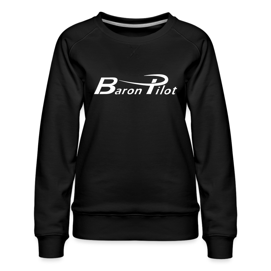 Baron Pilot Women’s Premium Sweatshirt - black