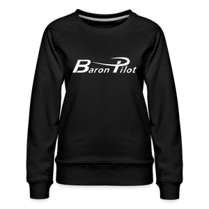 Baron Pilot Women’s Premium Sweatshirt - black