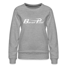 Baron Pilot Women’s Premium Sweatshirt - heather grey