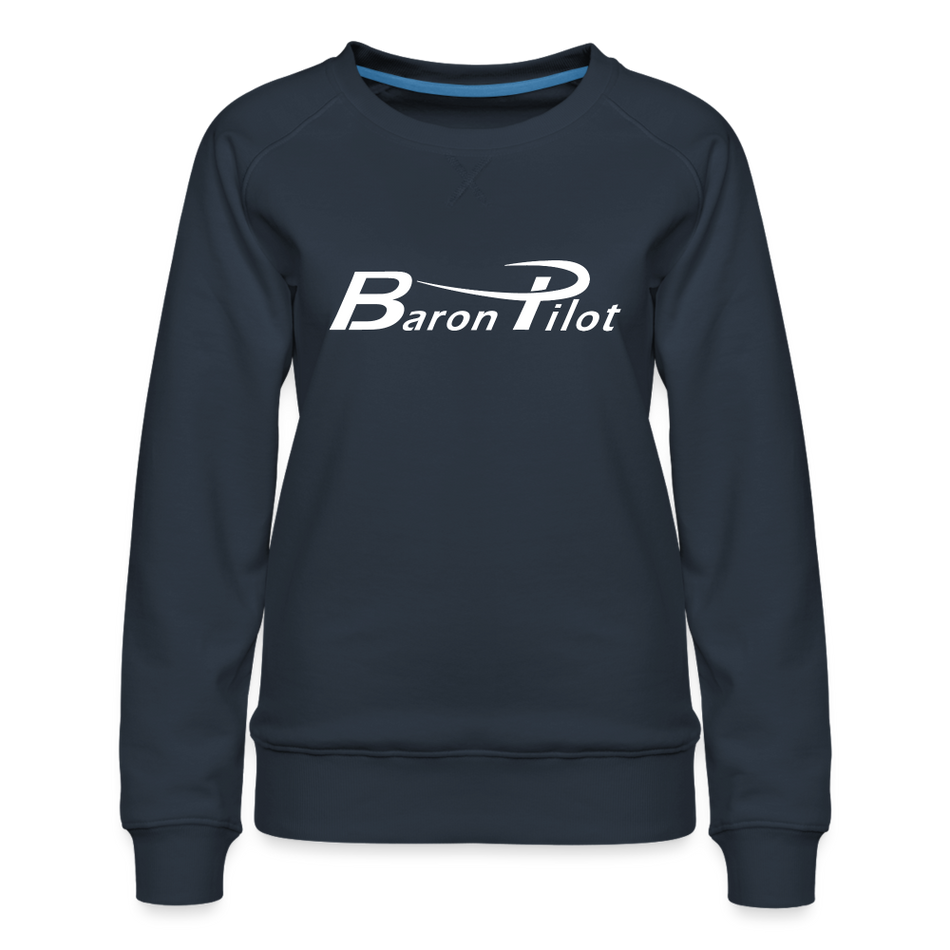 Baron Pilot Women’s Premium Sweatshirt - navy