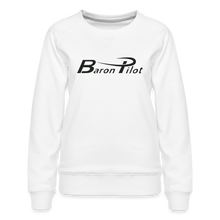 Baron Pilot Women’s Premium Sweatshirt - white